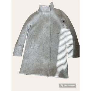 JCrew Stadium Cloth By Nello Gori Women’s Wool Coat Size 2